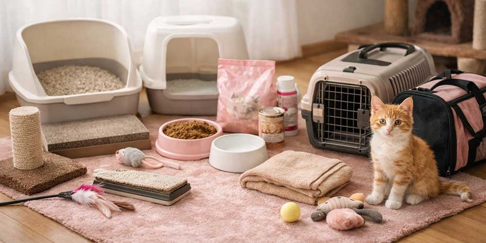 猫を迎える前の準備|必要な物資とそろえておきたい必需品